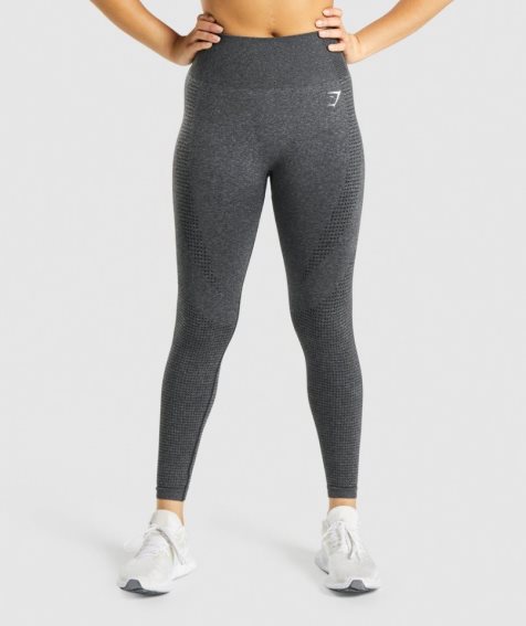 Women's Gymshark Vital Seamless 2.0 Leggings Grey | NZ 6AXJHK